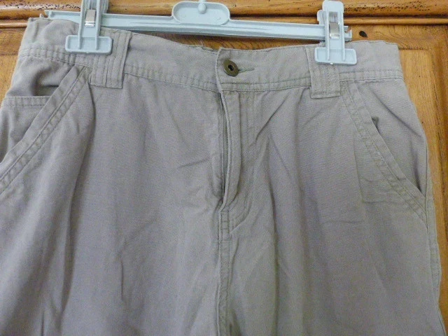 calça bege em sarja – photo 2
